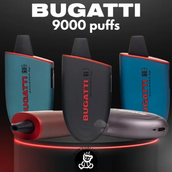 Bugatti 9000 Puffs Disposable POD 50MG - Image 2