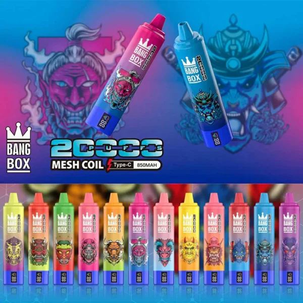 Bang Box 20K 20000 Puffs Disposable Vape with Display Screen - Image 2