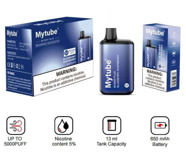 Mytube Disposable Vape 5000 Puffs - Image 4